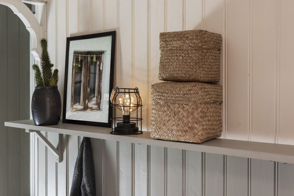 LED Metalllaterne, rund