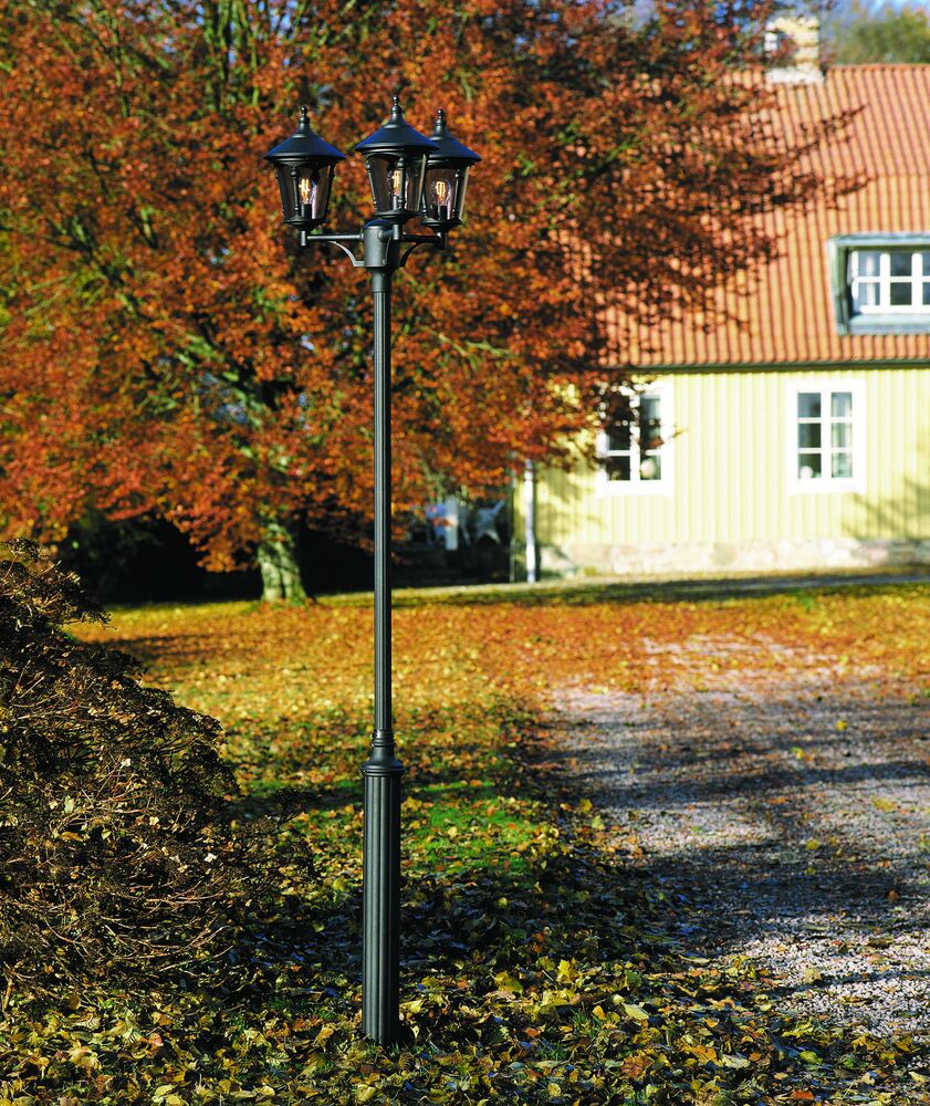 Virgo 3-arm lykta ex stolpe