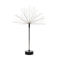 Stående metalldekoration svart