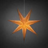 Papierstern, braun, 78cm, 7P