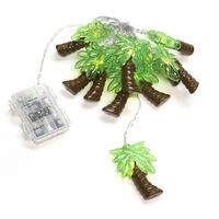 10 Palm Tree Light Set LED B/O