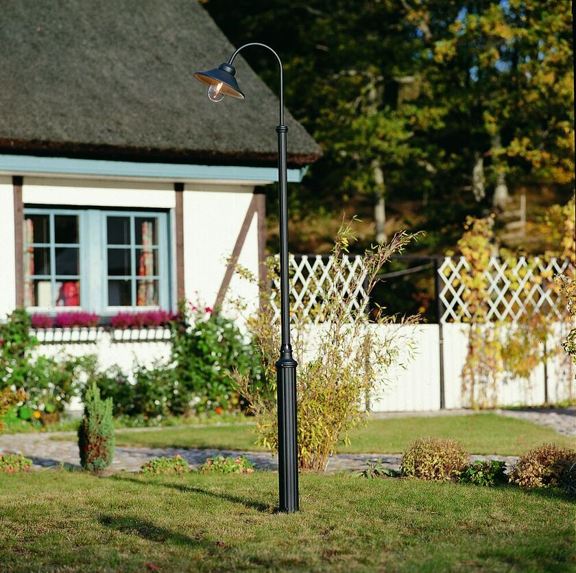 Vega Single Post Matt Black