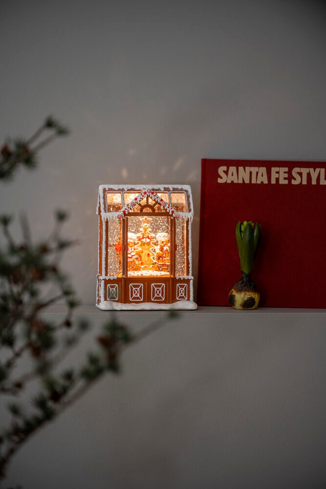 Wasserlaterne Lebkuchenhaus