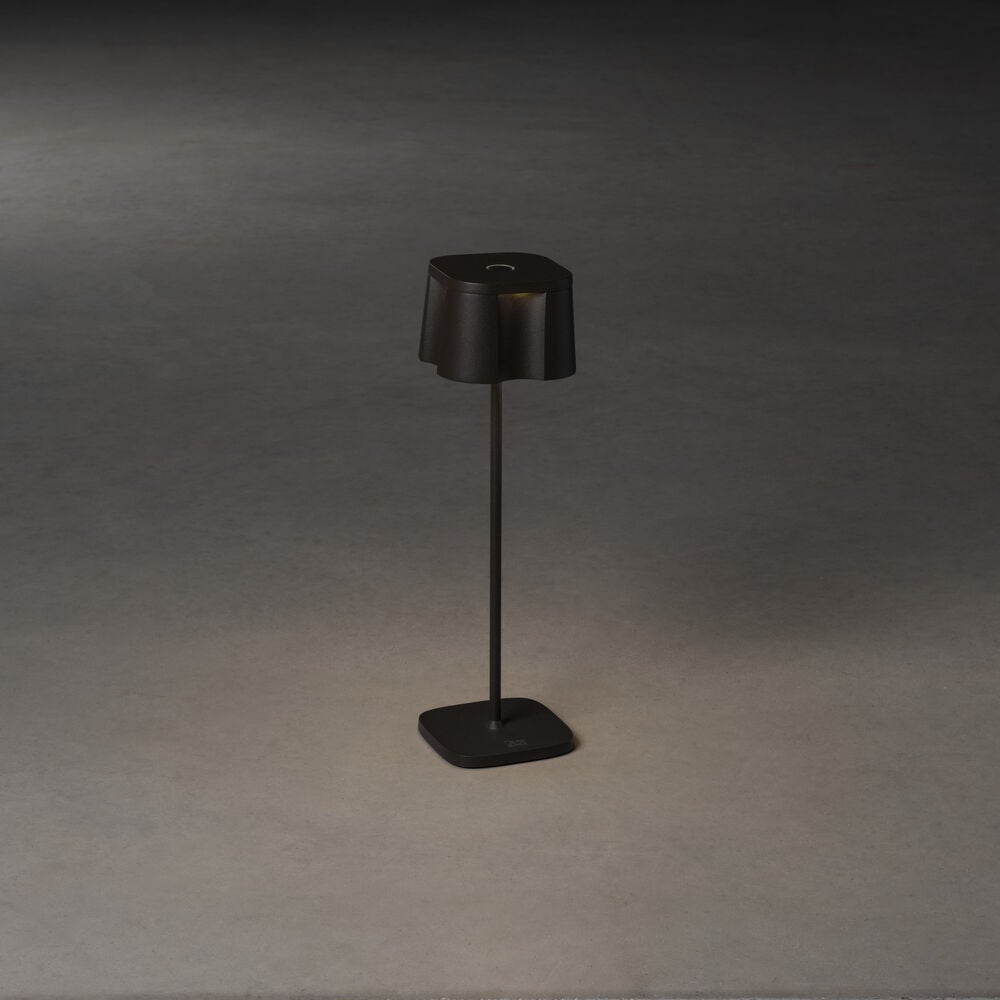 Nice bordslampa svart USB