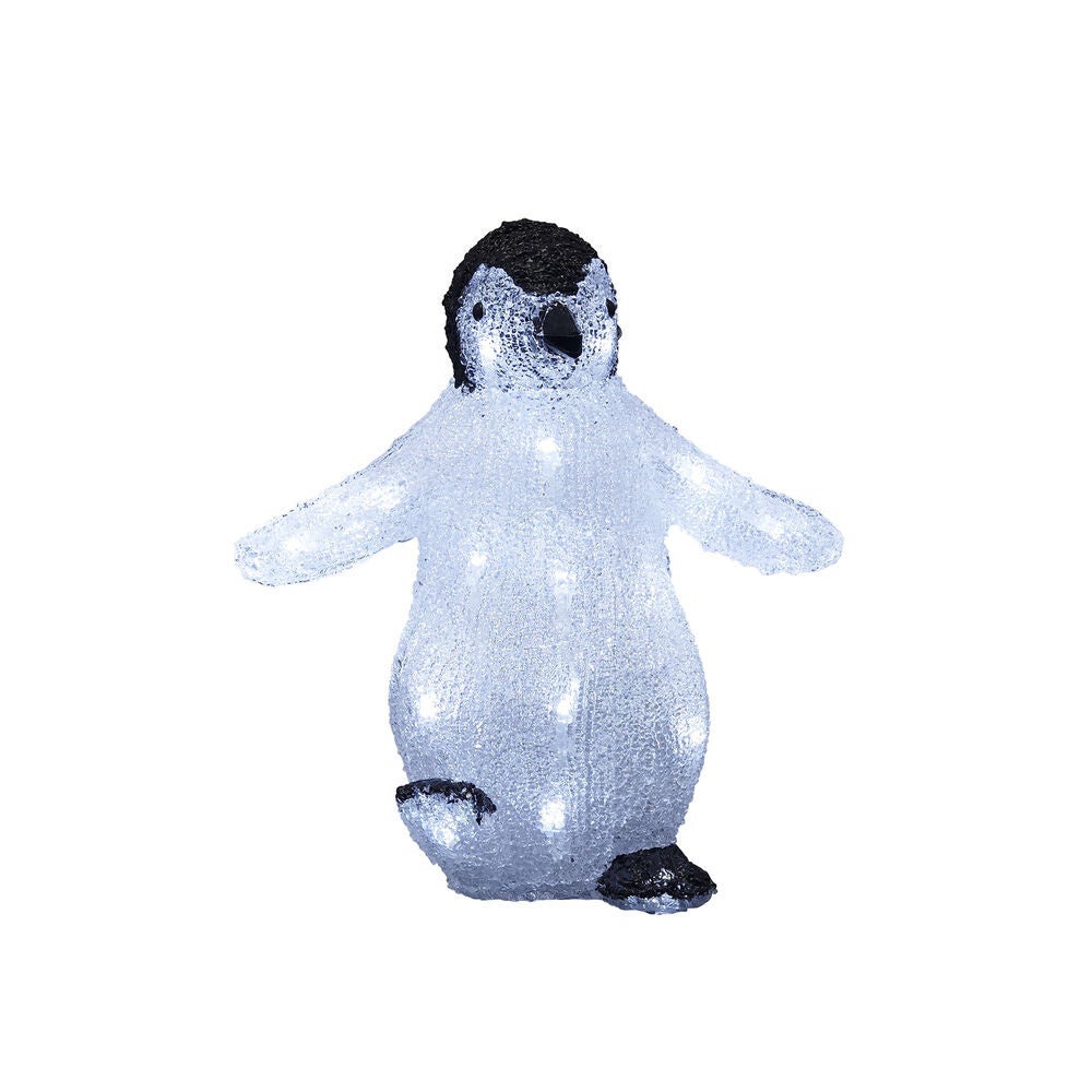 Acrylic Penguin 30cm LED