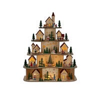 Xmas Dorf LED, B/O & Usb