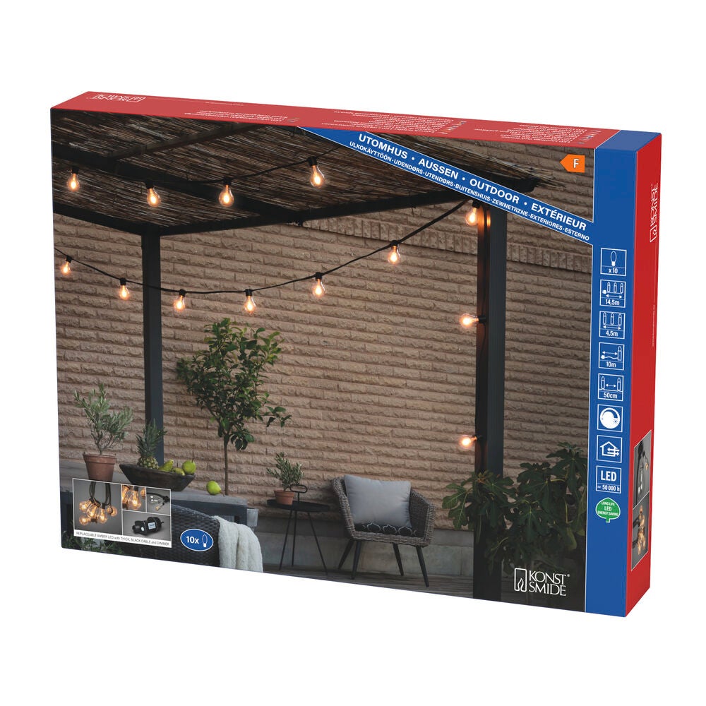 Slinga E27 10 LED utbytbar