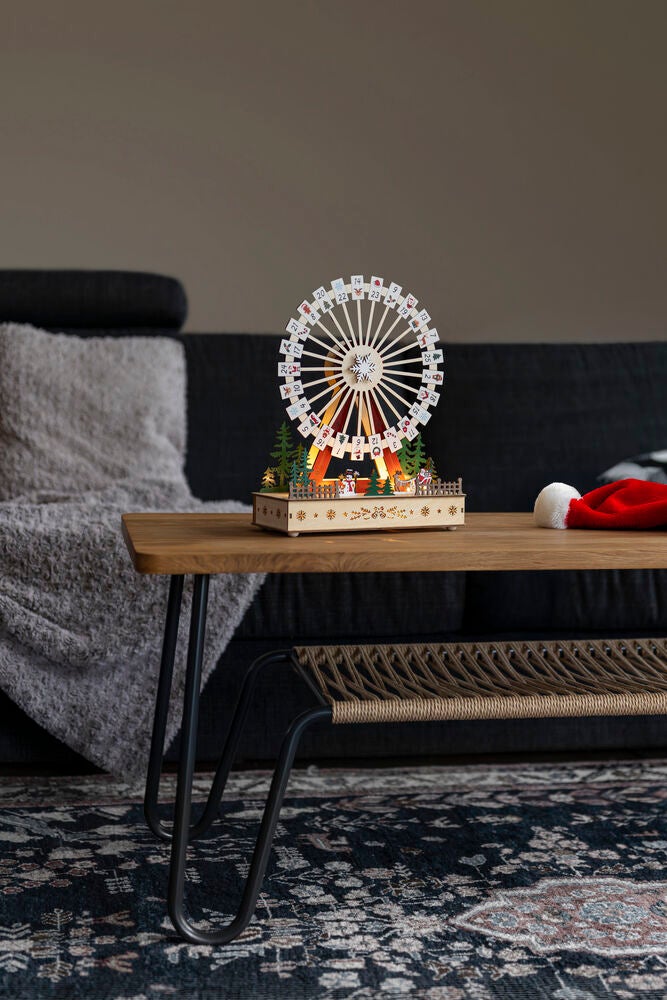 Xmas Kalender LED, B/O & Usb