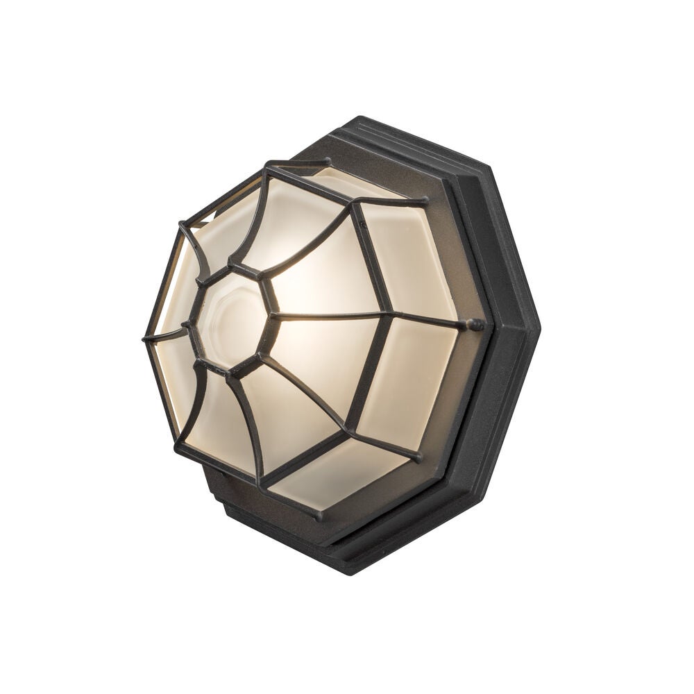 Budget Flush Light Matt Black