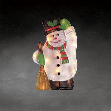 Snowman Silhouette 20 LED