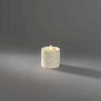 B/O cement candle light LED