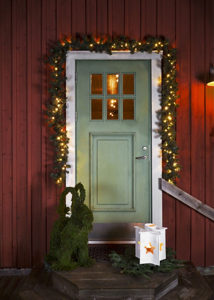 LED Fichtengirlande, gruen, 12