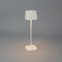 Capri table lamp usb white
