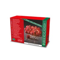 LED Dekolichterkette, rote Met