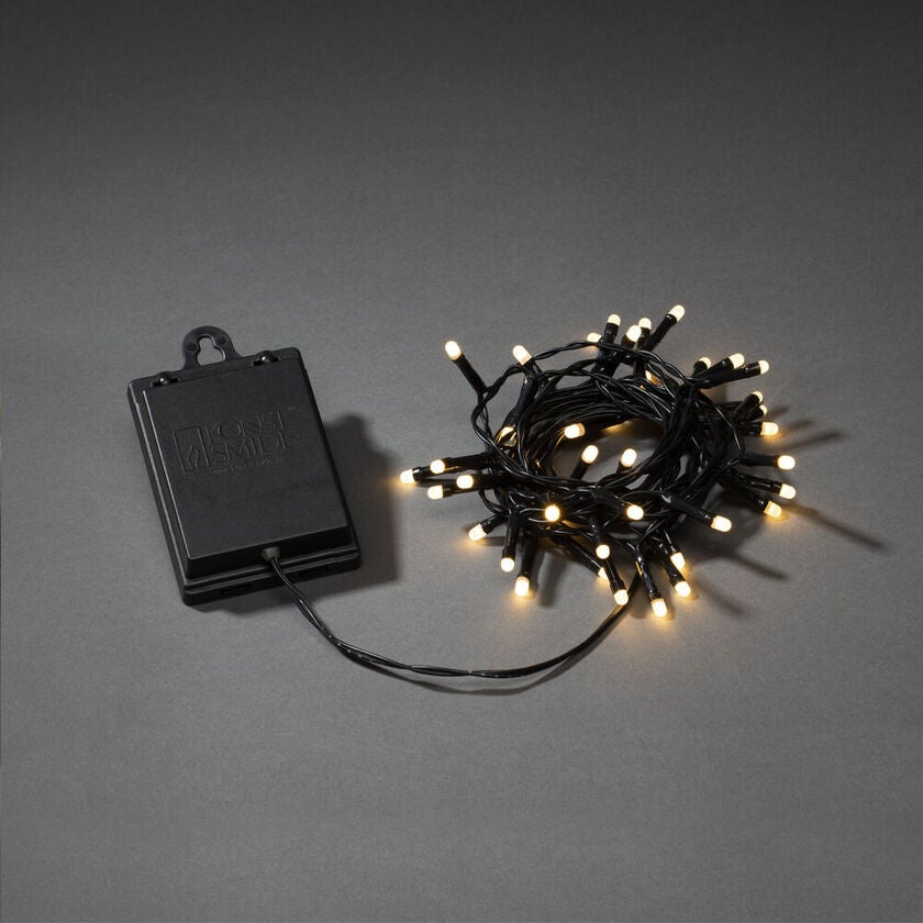 Slinga 40 varmvita LED frostad