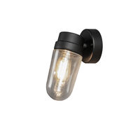 Vega wall lamp black E27