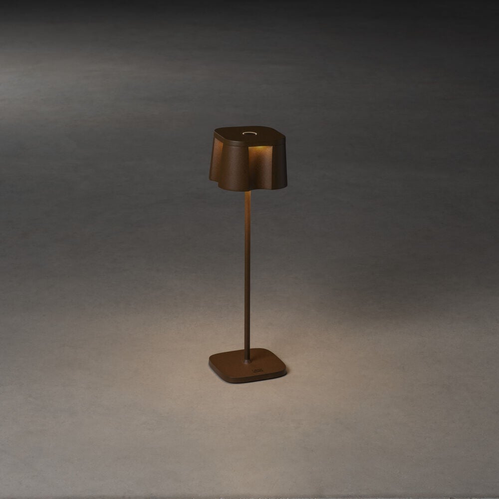 Nice bordslampa rost USB