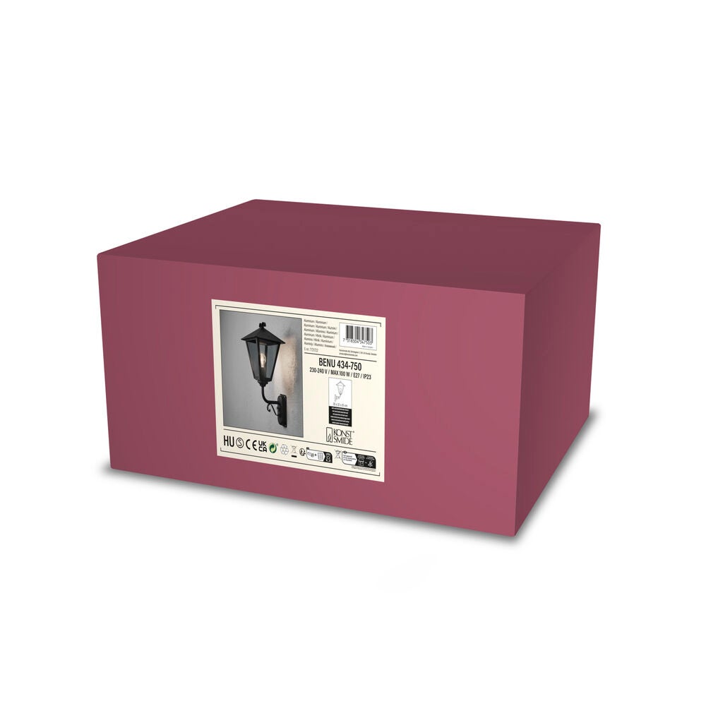 Benu Wall Light up Black