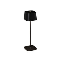 Capri table lamp usb black
