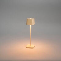 Capri mini bordslampa Sand USB