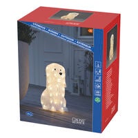 Acrylic Dog 31cm LED