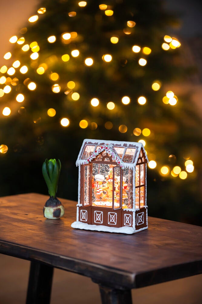 Wasserlaterne Lebkuchenhaus