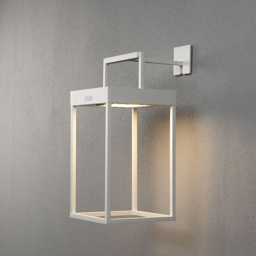 Portofino lanterna USB/sol vit