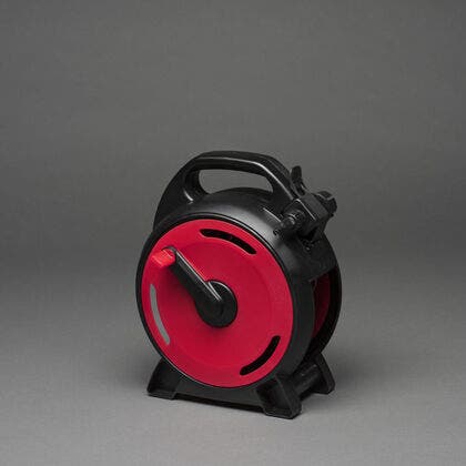 Kabelaufroller mit Lichterkette