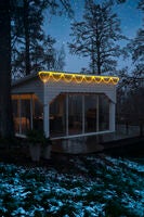 Gardin+ljusslinga, cherry LED