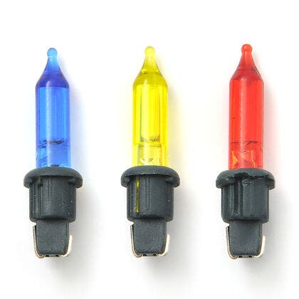 Sp.bulb push in multicolor LED