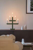 Träljusstake 5L,  brunbets