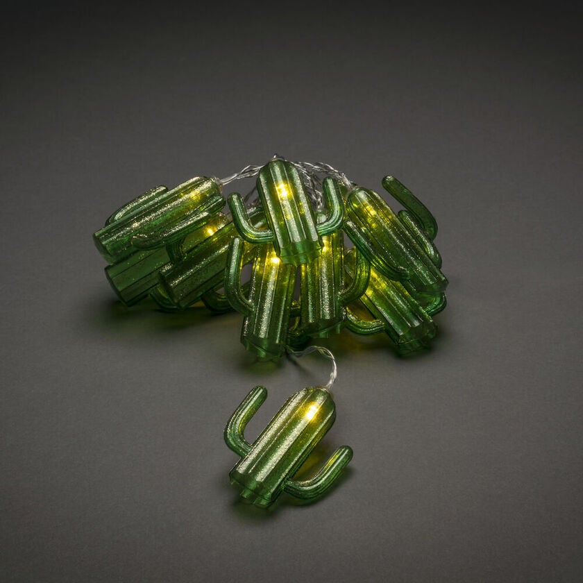 10 Cactus Light Set LED B/O