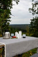 LED candle Beige 12cm 2xAA