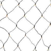 80 LED Net Light Amb Timer B/O