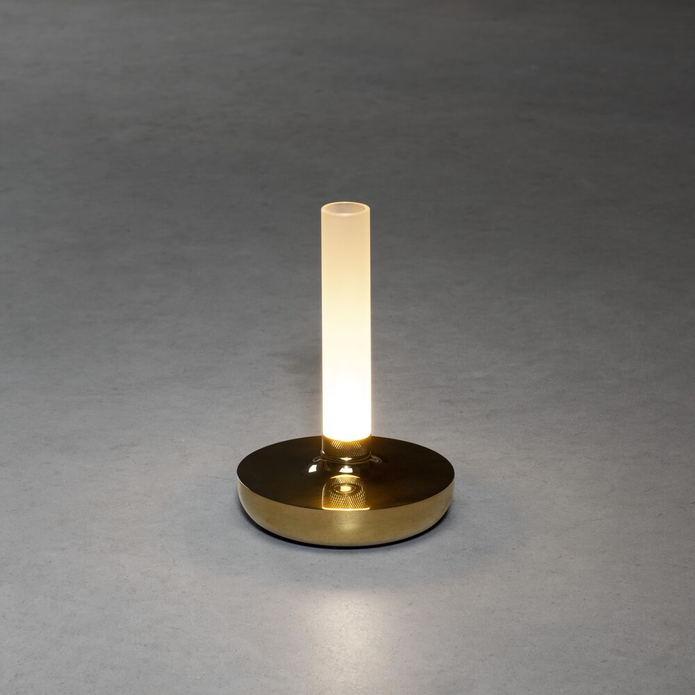 Biarritz USB-Tischvase gold