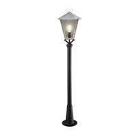 Benu trädgl E27 ink stolpe