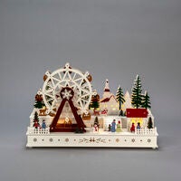 Pariserhjul trä LED batteri