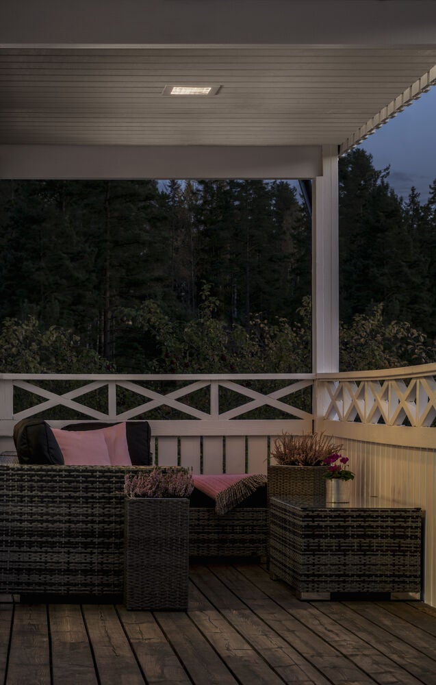 Infälld belysning 6W LED vit