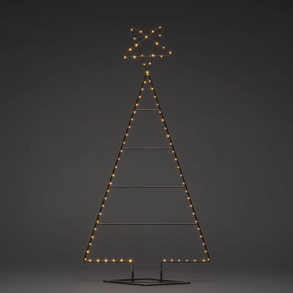 Metallgran 110cm micro LED