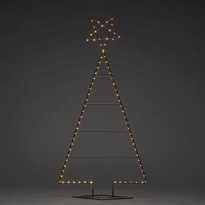 Metallgran 110cm micro LED
