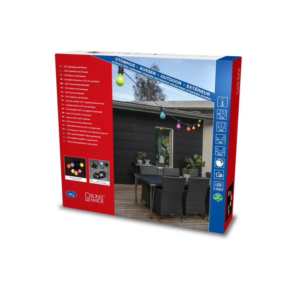 Slinga E27 10 LED utbytbar