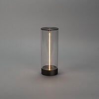 Edison S bordslam. M.Grå USB