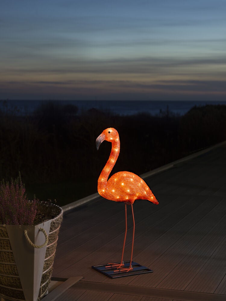 LED Acryl Flamingo