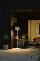 Pomezia floor lamp usb black