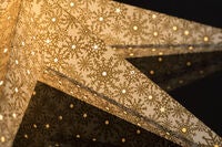 7 Point Paper Star 78cm Wh/Gld