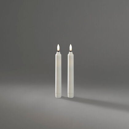 B/O Plastik-LED-Kerze Sets