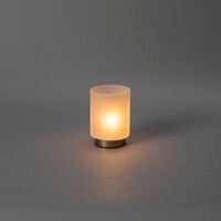 LED lantern glass battery