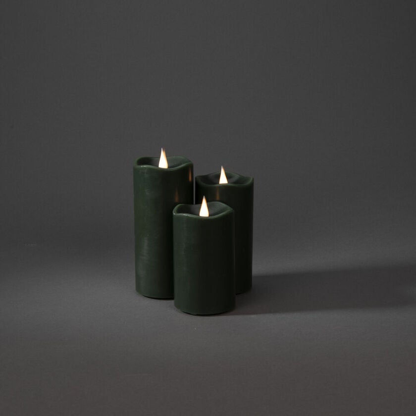 Wax Candles 7.5 x 12,5cm B/O