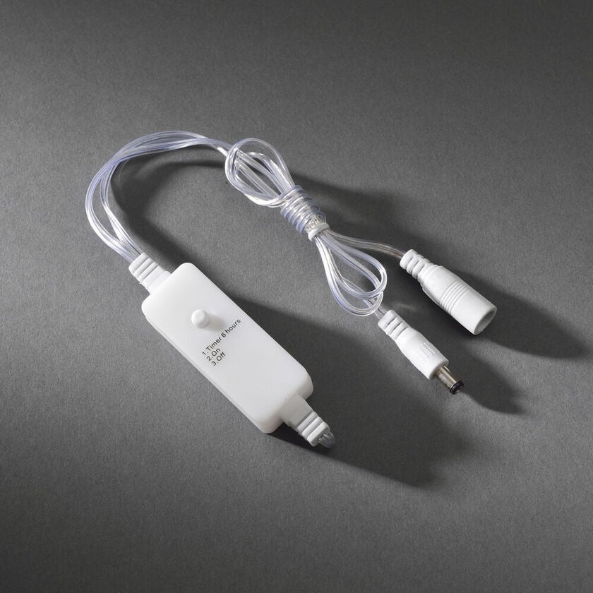 Timer 6H Indoor Transpnt Wire