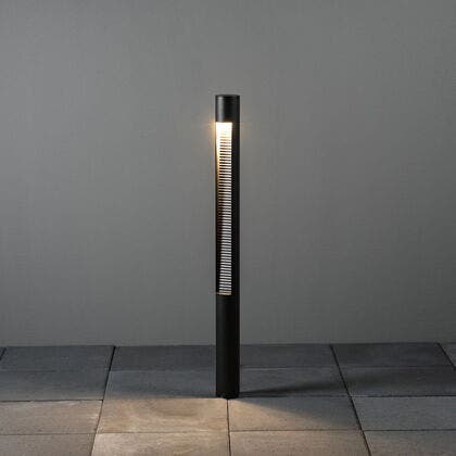 Udine trädg.s svart LED 12W